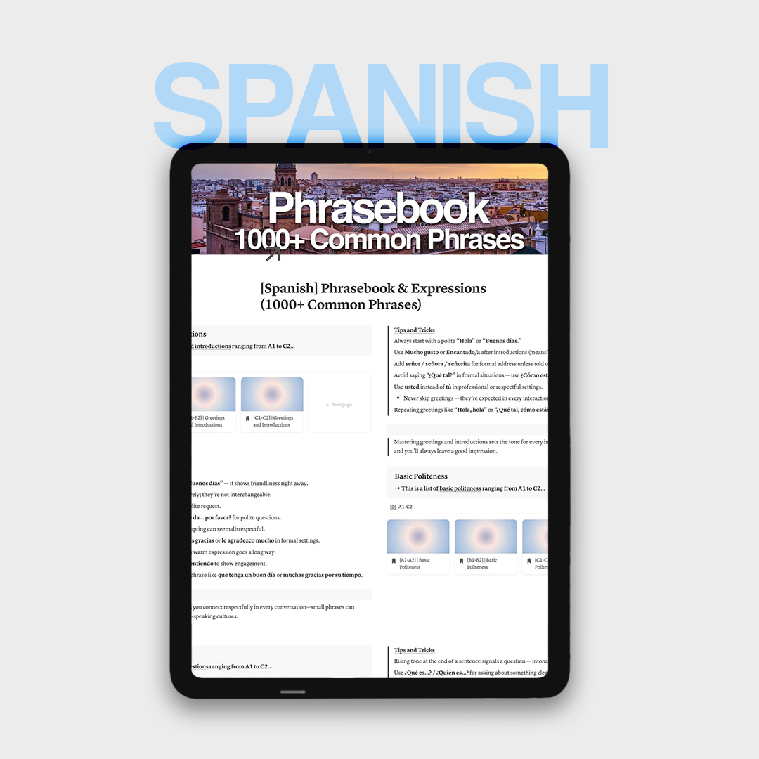 Langstudies Spanish Collection