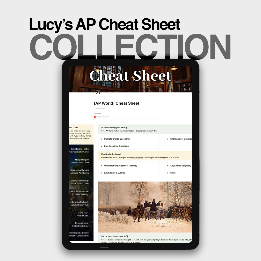 Lucy AP Cheat Sheet