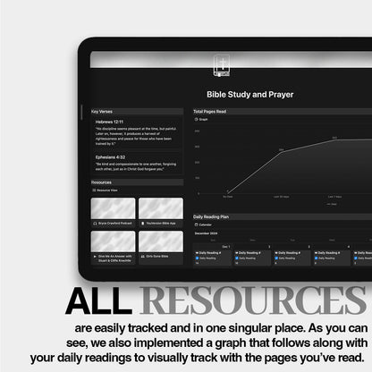 Bible Study & Prayer Template