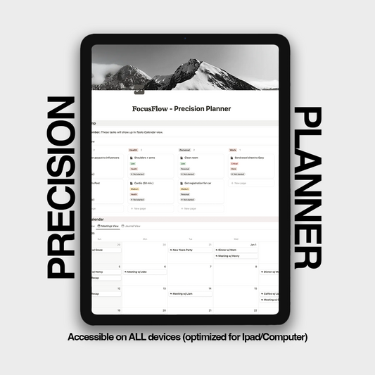 Precision Planner Template