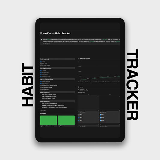 Habit Tracker Template