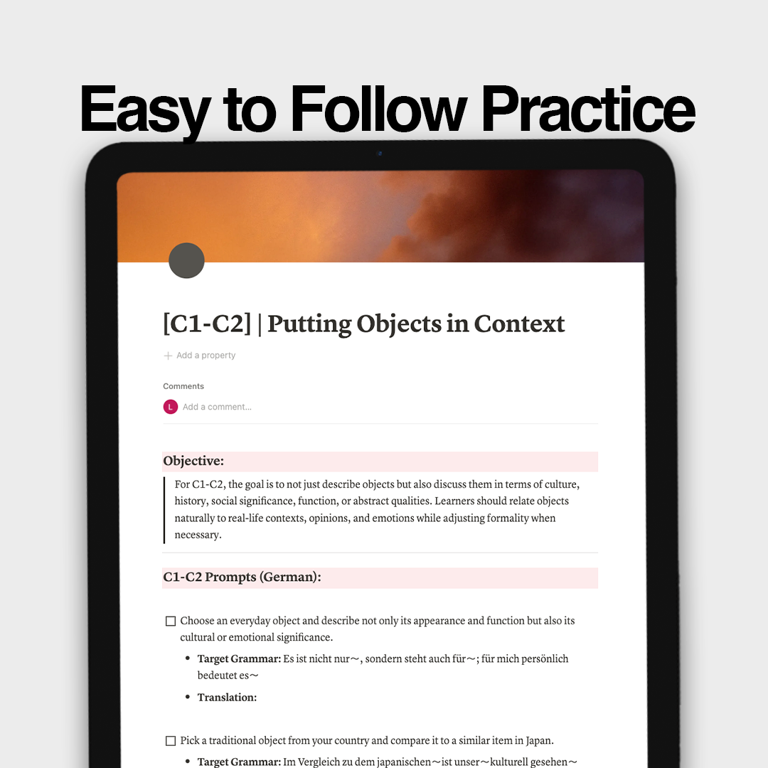 475+ German Learning Prompts + Exercises