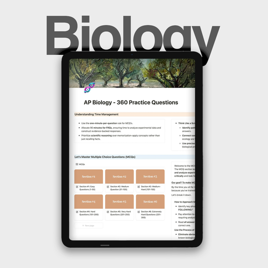 Lucy's AP Biology Practice Questions