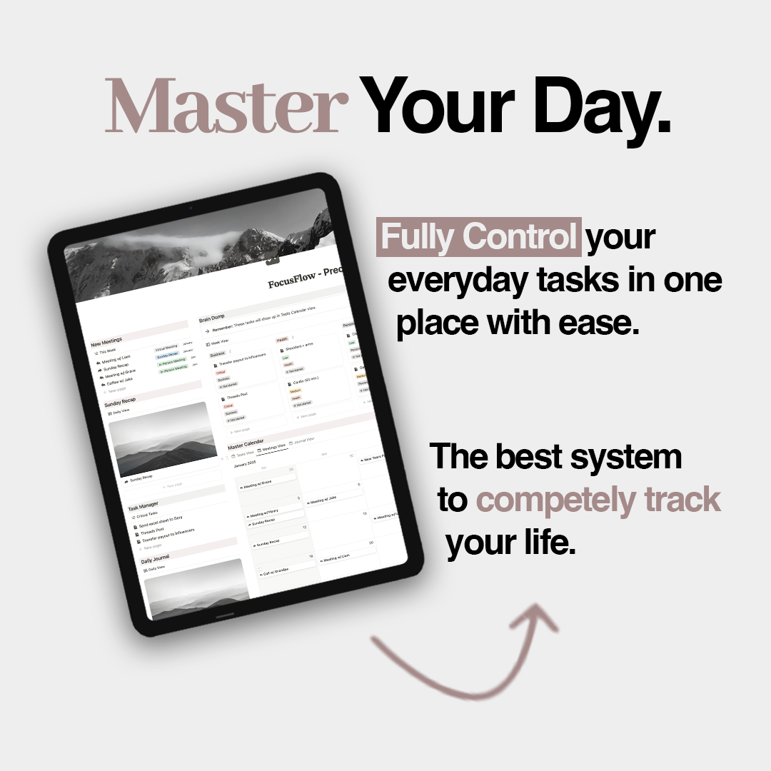 Precision Planner Template